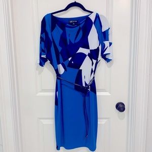 Jones New York dress with belt sz 4